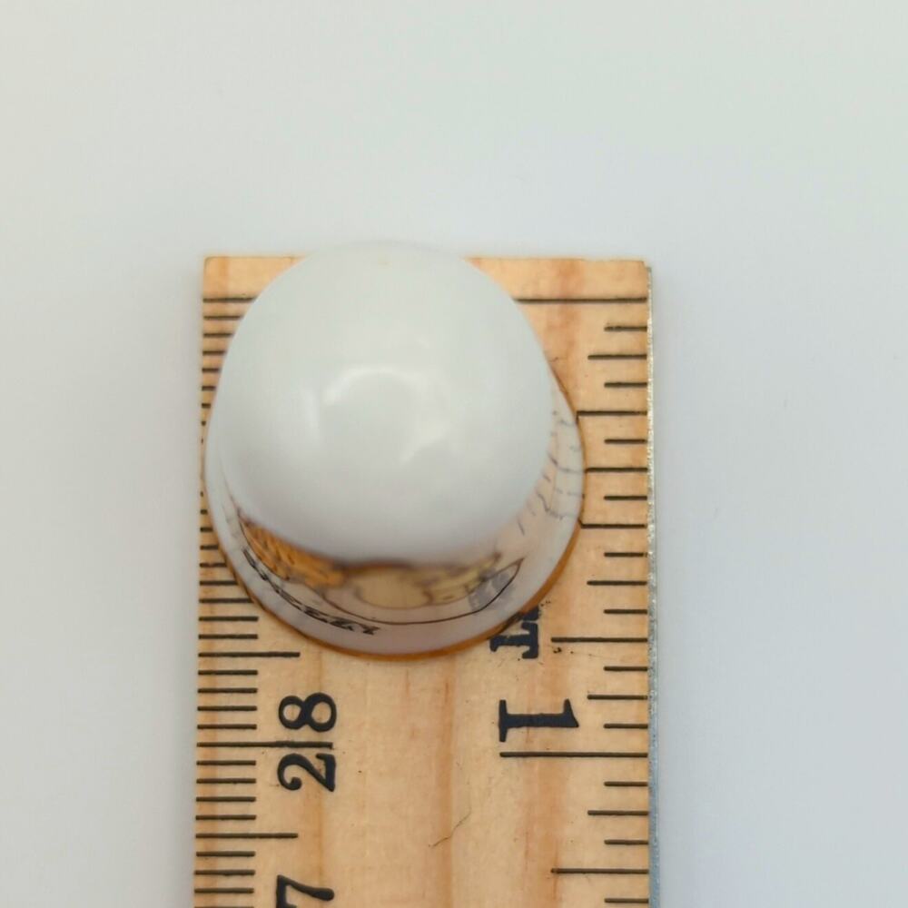 VTG AFB Thimble Sneezy Bone China Disneys Snow White Gold Trim Collectible - Picture 3 of 9